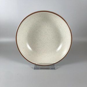 Metlox Pottery Poppy Trail California Tempo White Soup Cereal Bowl 1960s MCM VTG